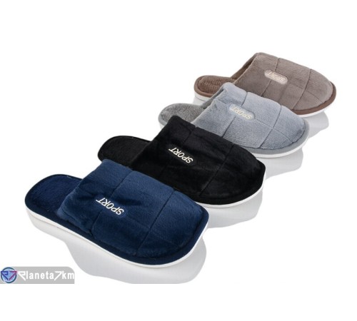 Тапки чоловічі на зиму (12 пар р.41-46) мікс  "LUCKY"