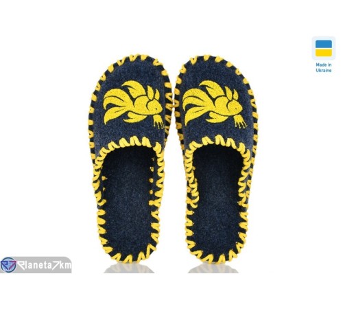 Тапки жіночі на весну/осінь (9 пар р.36-41) синій  "Activ"