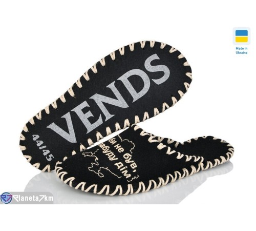 Тапки чоловічі на весну/осінь (9 пар р.40-45) чорний  "Activ"