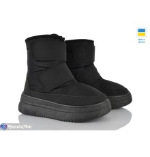 Дутики жіночі на зиму (8 пар р.36-41) чорний  "TIMUS-OPT"