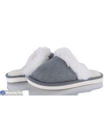 Тапки жіночі на весну/осінь (4 пар р.36-39) сірий  "TIMUS-OPT"