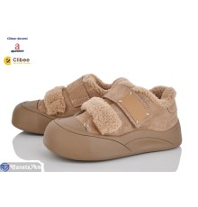 Кросівки жіночі на зиму (7 пар р.31-37) бежевий  "BELIES-D"