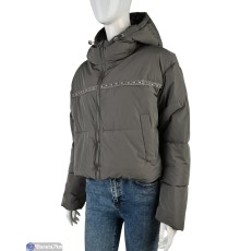 Куртка жіноча на зиму (4 шт. р.сетка 42-48) сірий  "Kalabok"