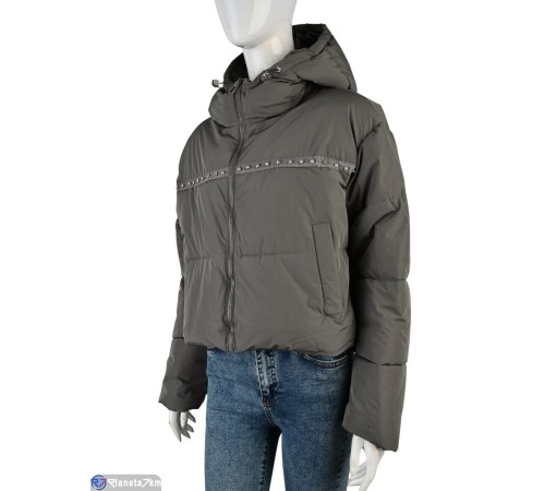 Куртка жіноча на зиму (4 шт. р.сетка 42-48) сірий  "Kalabok" Куртка жіноча на зиму (4 шт. р.сетка 42-48) сірий  "Kalabok"