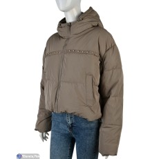 Куртка жіноча на зиму (4 шт. р.сетка 42-48) коричневий  "Kalabok"