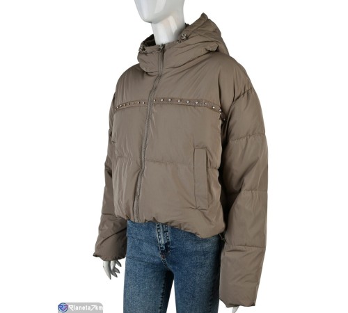 Куртка жіноча на зиму (4 шт. р.сетка 42-48) коричневий  "Kalabok" Куртка жіноча на зиму (4 шт. р.сетка 42-48) коричневий  "Kalabok"