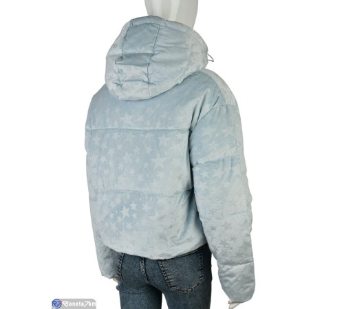 Куртка жіноча на зиму (4 шт. р.сетка 42-48) блакитний  "Kalabok" Куртка жіноча на зиму (4 шт. р.сетка 42-48) блакитний  "Kalabok"