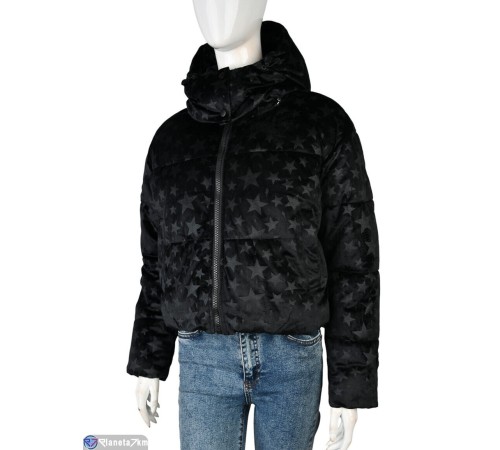 Куртка жіноча на зиму (4 шт. р.сетка 42-48) чорний  "Kalabok" Куртка жіноча на зиму (4 шт. р.сетка 42-48) чорний  "Kalabok"