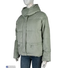 Куртка жіноча на зиму (4 шт. р.сетка 42-48) зелений  "Kalabok"