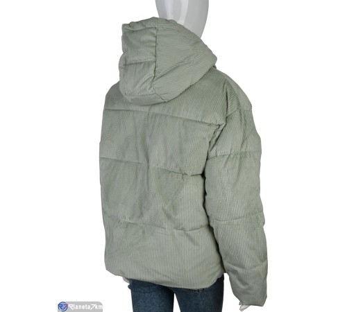 Куртка жіноча на зиму (4 шт. р.сетка 42-48) зелений  "Kalabok" Куртка жіноча на зиму (4 шт. р.сетка 42-48) зелений  "Kalabok"