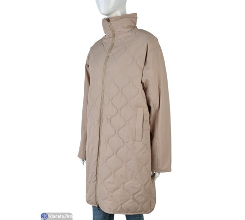Куртка жіноча на зиму (4 шт. р.сетка M-XL) бежевий  "Kalabok" Куртка жіноча на зиму (4 шт. р.сетка M-XL) бежевий  "Kalabok"