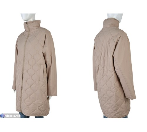 Куртка жіноча на зиму (4 шт. р.сетка M-XL) бежевий  "Kalabok" Куртка жіноча на зиму (4 шт. р.сетка M-XL) бежевий  "Kalabok"