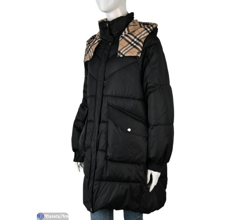 Куртка жіноча на зиму (4 шт. р.сетка L-3XL) чорний  "Kalabok"