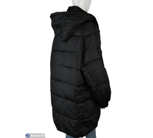 Куртка жіноча на зиму (4 шт. р.сетка L-3XL) чорний  "Kalabok"