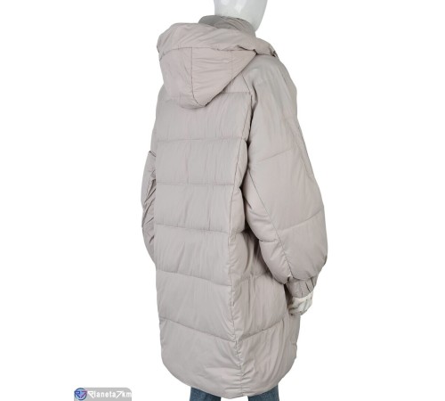 Куртка жіноча на зиму (4 шт. р.сетка L-3XL) бежевий  "Kalabok" Куртка жіноча на зиму (4 шт. р.сетка L-3XL) бежевий  "Kalabok"