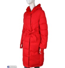 Пальто жіноче на зиму (5 шт. р.сетка L-3XL) червоний  "Kalabok" Пальто жіноче на зиму (5 шт. р.сетка L-3XL) червоний  "Kalabok"