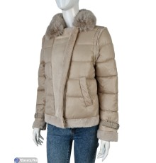 Куртка жіноча на зиму (4 шт. р.сетка M-L) коричневий  "Kalabok" Куртка жіноча на зиму (4 шт. р.сетка M-L) коричневий  "Kalabok"