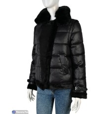 Куртка жіноча на зиму (4 шт. р.сетка M-L) чорний  "Kalabok" Куртка жіноча на зиму (4 шт. р.сетка M-L) чорний  "Kalabok"