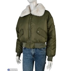 Куртка жіноча на зиму (4 шт. р.сетка 42-48) хакі  "Kalabok" Куртка жіноча на зиму (4 шт. р.сетка 42-48) хакі  "Kalabok"