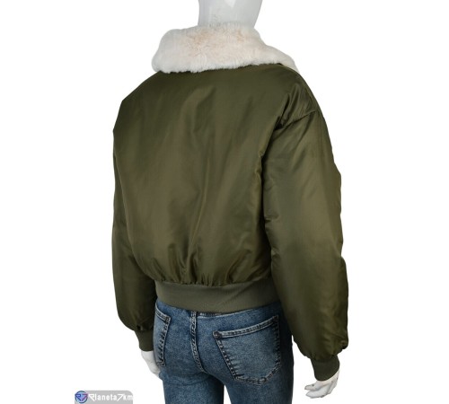 Куртка жіноча на зиму (4 шт. р.сетка 42-48) хакі  "Kalabok"