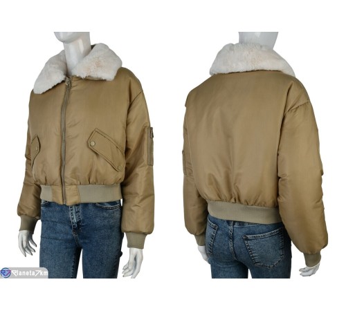 Куртка жіноча на зиму (4 шт. р.сетка 42-48) коричневий  "Kalabok" Куртка жіноча на зиму (4 шт. р.сетка 42-48) коричневий  "Kalabok"