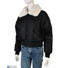 Куртка жіноча на зиму (4 шт. р.сетка 42-48) чорний  "Kalabok"