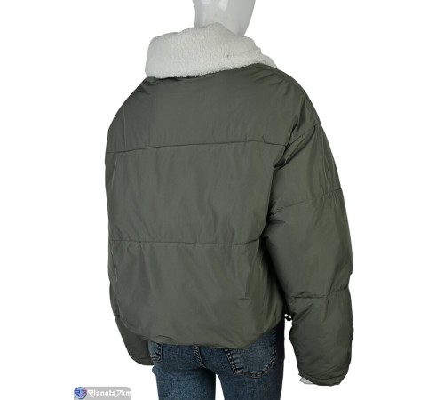 Куртка жіноча на зиму (3 шт. р.сетка M-XL) хакі  "Kalabok"