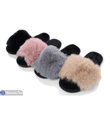 Тапки жіночі на весну/осінь (12 пар р.36-41) мікс  "LINKA"