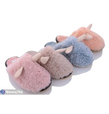 Тапки жіночі на весну/осінь (12 пар р.36-41) мікс  "IEFTIN"
