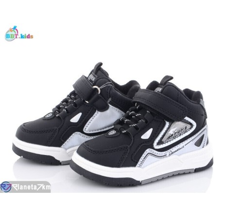 Дитячі кросівки на весну/осінь (8 пар р.21-26) чорний  "BBT"