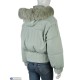 Куртка жіноча на зиму (4 шт. р.сетка M-2XL) зелений  "Kalabok"