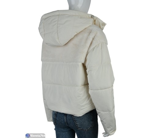 Куртка жіноча на зиму (4 шт. р.сетка 42-48) бежевий  "Kalabok" Куртка жіноча на зиму (4 шт. р.сетка 42-48) бежевий  "Kalabok"