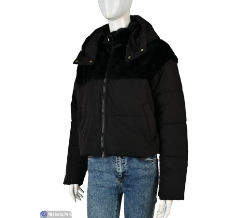 Куртка жіноча на зиму (4 шт. р.сетка 42-48) чорний  "Kalabok" Куртка жіноча на зиму (4 шт. р.сетка 42-48) чорний  "Kalabok"