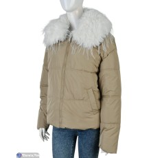 Куртка жіноча на зиму (4 шт. р.сетка 42-48) бежевий  "Kalabok" Куртка жіноча на зиму (4 шт. р.сетка 42-48) бежевий  "Kalabok"