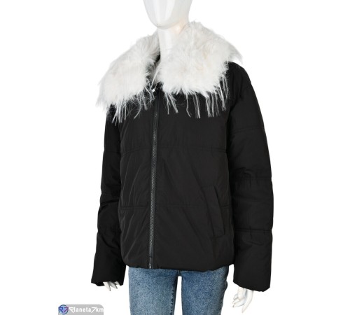 Куртка жіноча на зиму (4 шт. р.сетка 42-48) чорний  "Kalabok" Куртка жіноча на зиму (4 шт. р.сетка 42-48) чорний  "Kalabok"