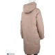 Пальто жіноче на зиму (5 шт. р.сетка 52-60) бежевий "Kalabok"