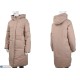 Пальто жіноче на зиму (5 шт. р.сетка 52-60) бежевий "Kalabok"