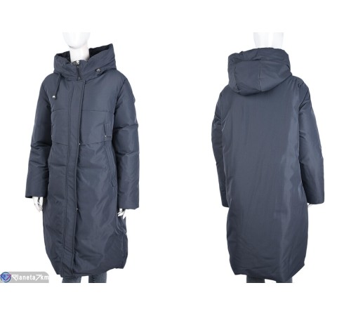 Пальто жіноче на зиму (4 шт. р.сетка 52-56) сірий "Kalabok" Пальто жіноче на зиму (4 шт. р.сетка 52-56) сірий "Kalabok"