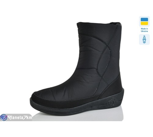 Дутики жіночі на зиму (8 пар р.37-41) чорний "Gelena" Дутики жіночі на зиму (8 пар р.37-41) чорний "Gelena"