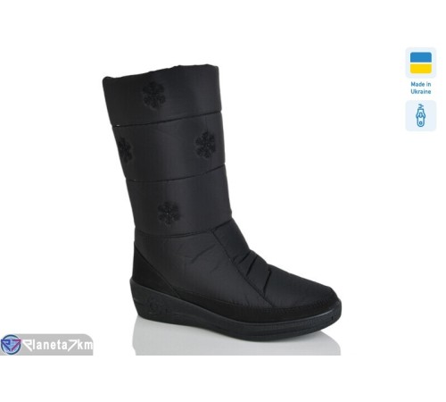 Дутики жіночі на зиму (8 пар р.37-41) чорний "MURMUR" Дутики жіночі на зиму (8 пар р.37-41) чорний "MURMUR"