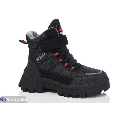 Черевики дитячі на зиму (8 пар р.32-37) чорний  "Normashoes"