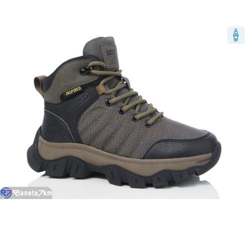 Черевики дитячі на зиму (8 пар р.32-37) зелений  "Normashoes"