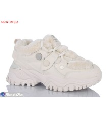 Кросівки жіночі на зиму (8 пар р.36-41) бежевий  "QQ&Панда"