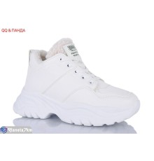 Кросівки жіночі на зиму (8 пар р.36-41) білий  "QQ&Панда"