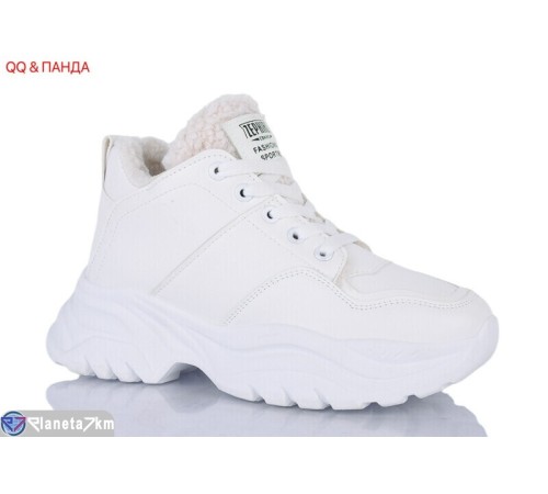 Кросівки жіночі на зиму (8 пар р.36-41) білий  "QQ&Панда"