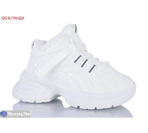 Кросівки жіночі на зиму (8 пар р.36-41) білий  "QQ&Панда"