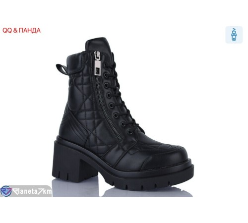 Черевики жіночі на зиму (6 пар р.36-40) чорний  "QQ&Панда"