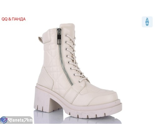Черевики жіночі на зиму (6 пар р.36-40) бежевий  "QQ&Панда"