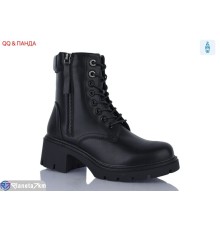 Черевики жіночі на зиму (6 пар р.36-40) чорний  "QQ&Панда"