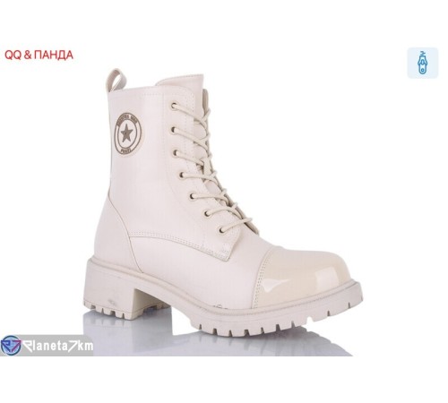 Черевики жіночі на зиму (6 пар р.36-40) бежевий  "QQ&Панда"